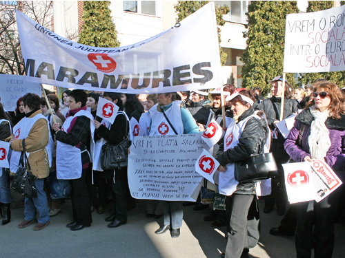 Miting cadre medicale (c) eMM.ro